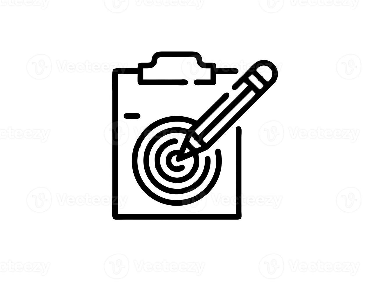 pencil icon in black vector image, illustration of pencil in black on white background, a pen design on a white background photo