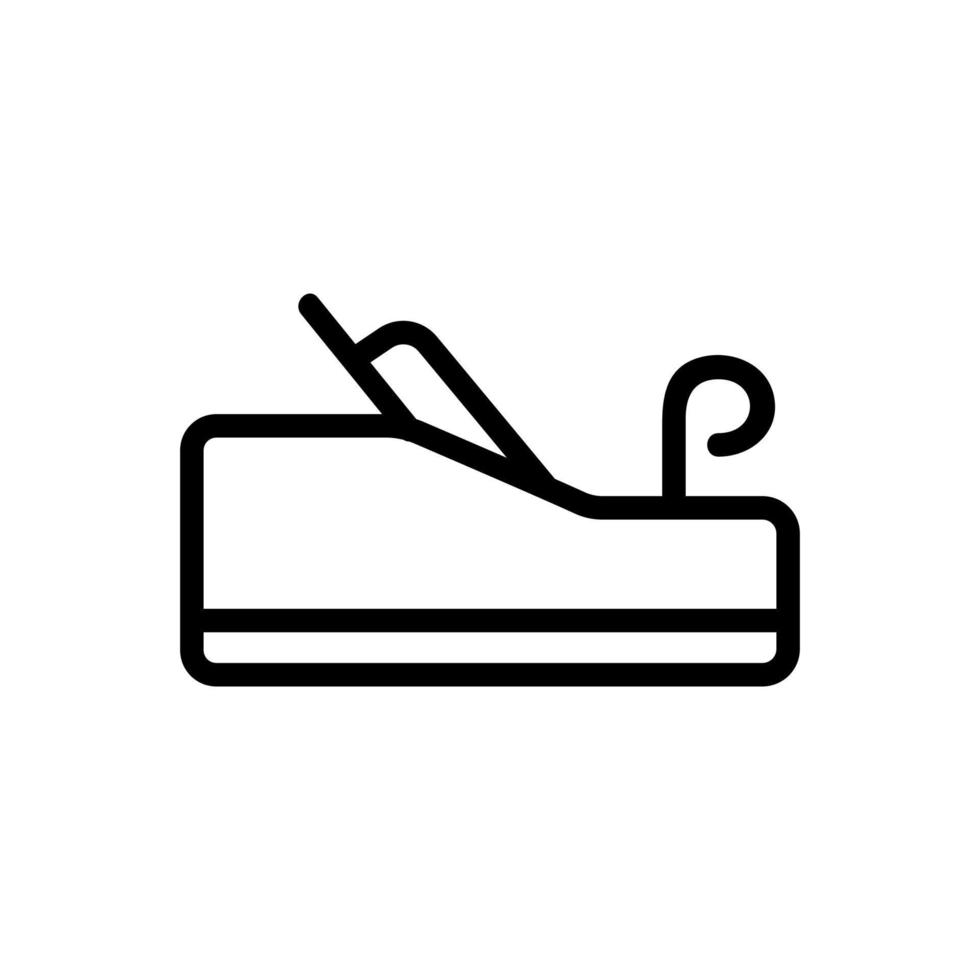 carpentry sherbel icon vector outline illustration