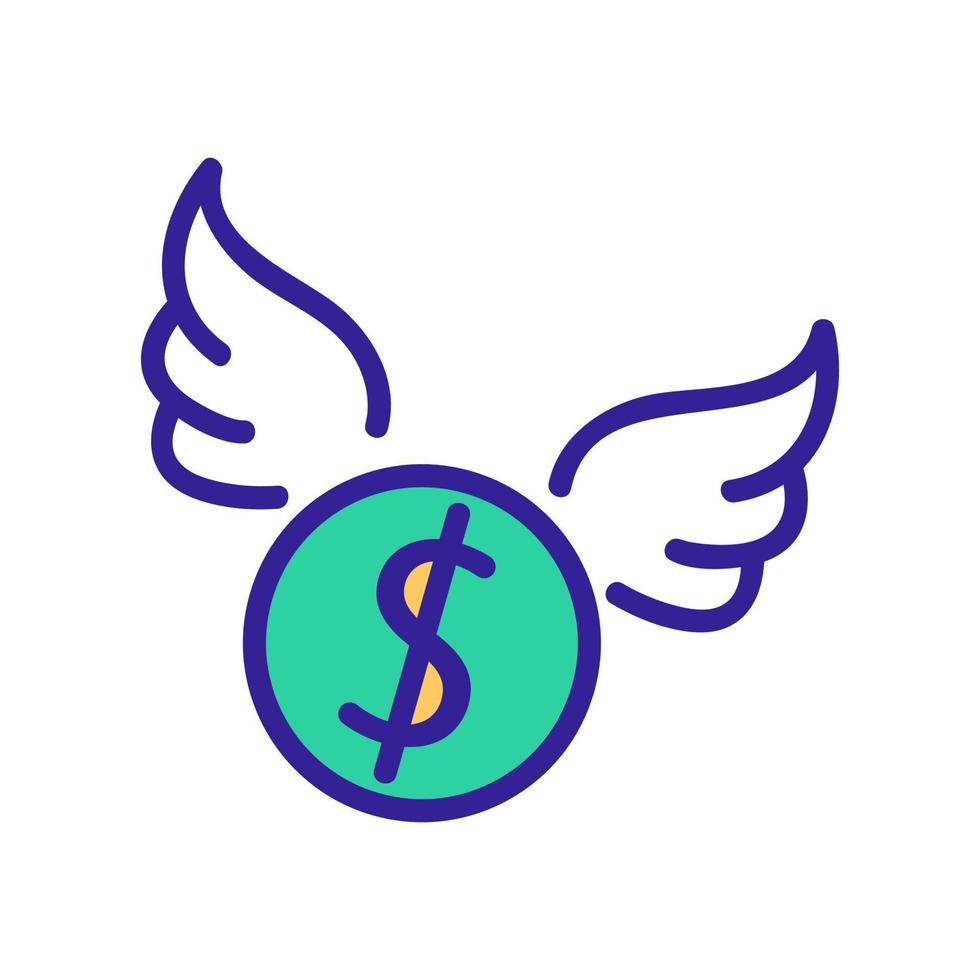 money remittance icon vector outline illustration