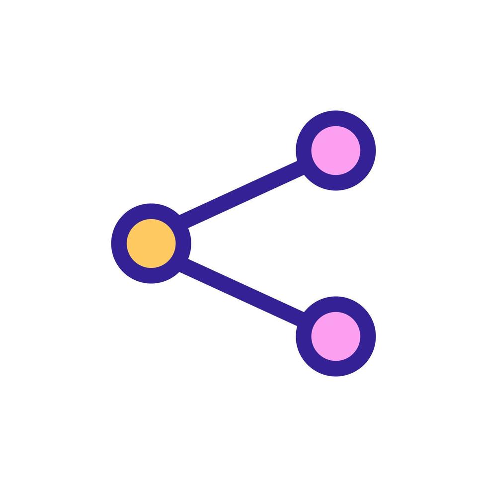 Set the vector icon. Isolated contour symbol illustration