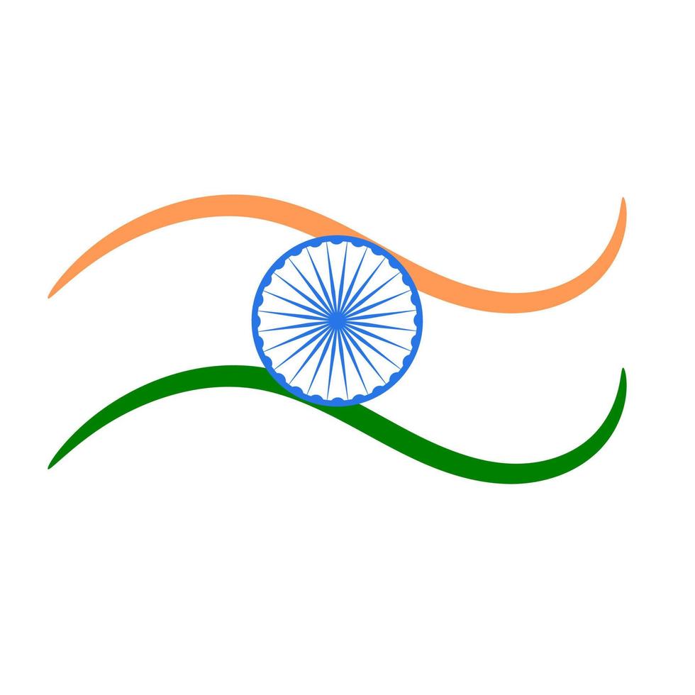 Indian flag design vector