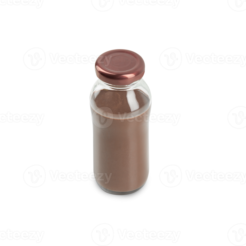 Cocoa bottle cutout, Png file