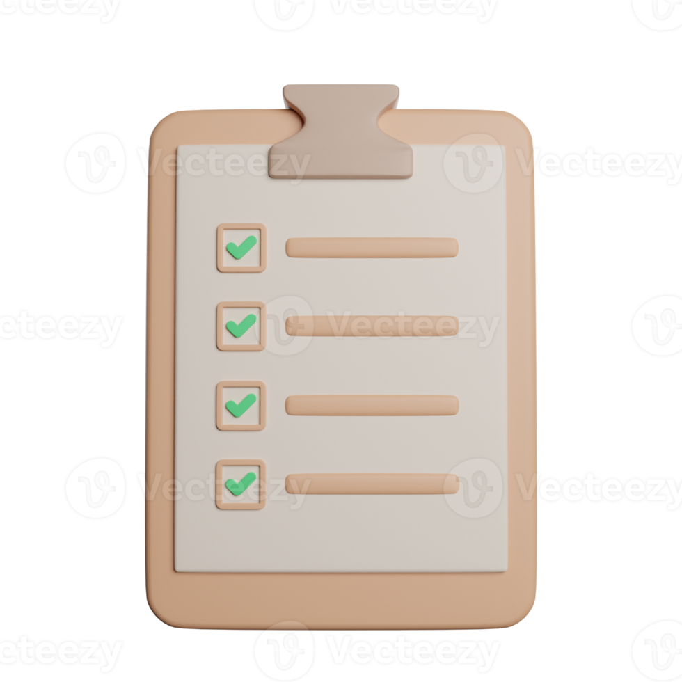 Checklist Document File png