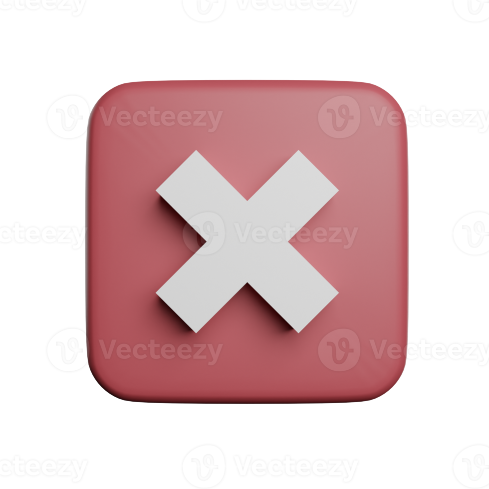 Remove Wrong Cross Sign png