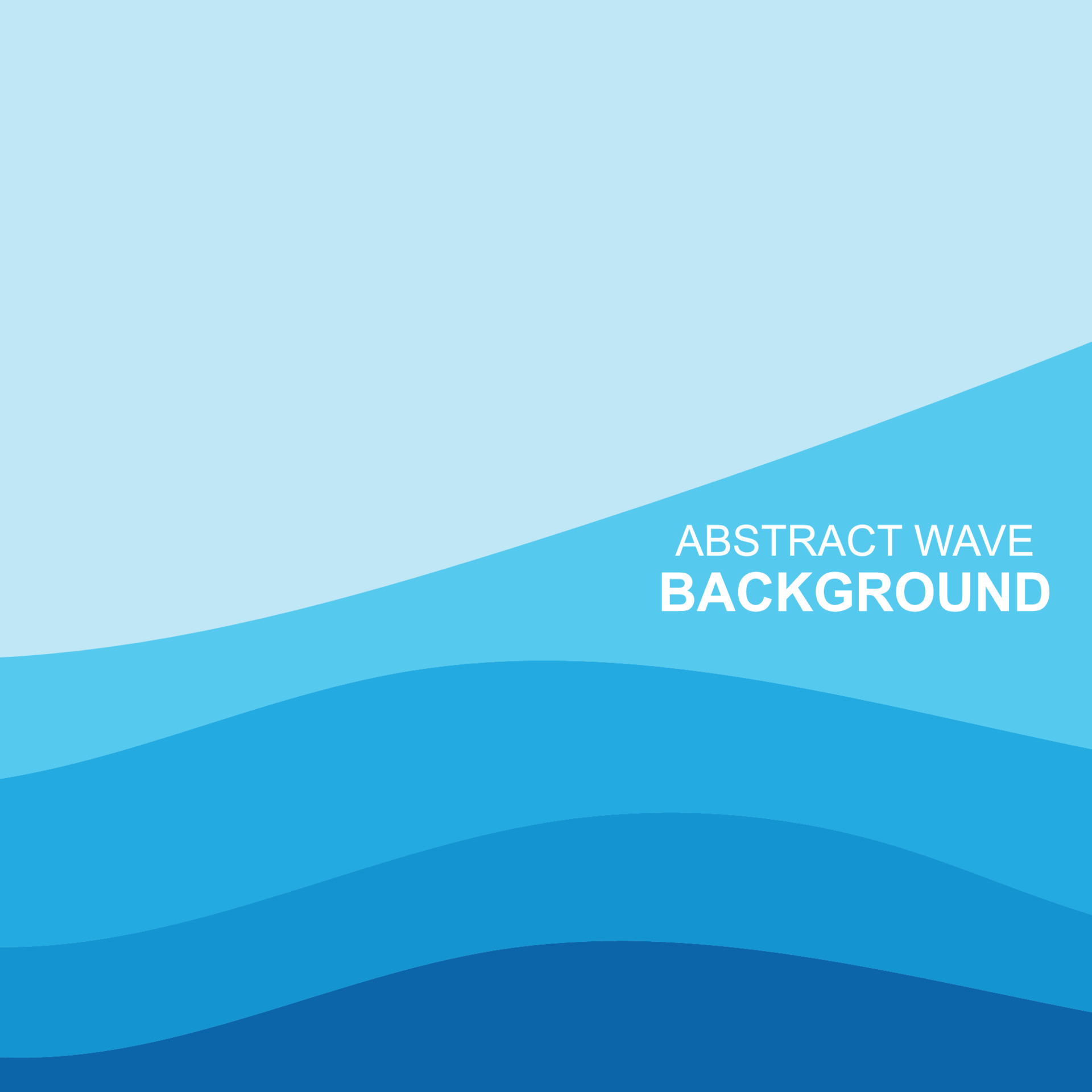 Ocean Waves Background Logo Design, Vector Art Icons, In pastel colors