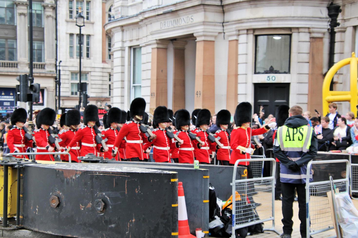 London in the UK in June 2022. A view of the Platinum Jubilee Parade photo