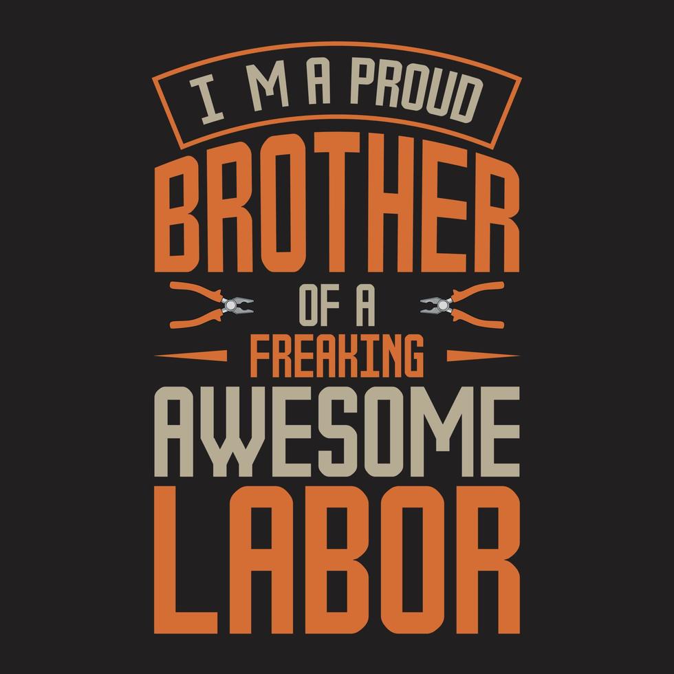 Labor day t shirt design vector