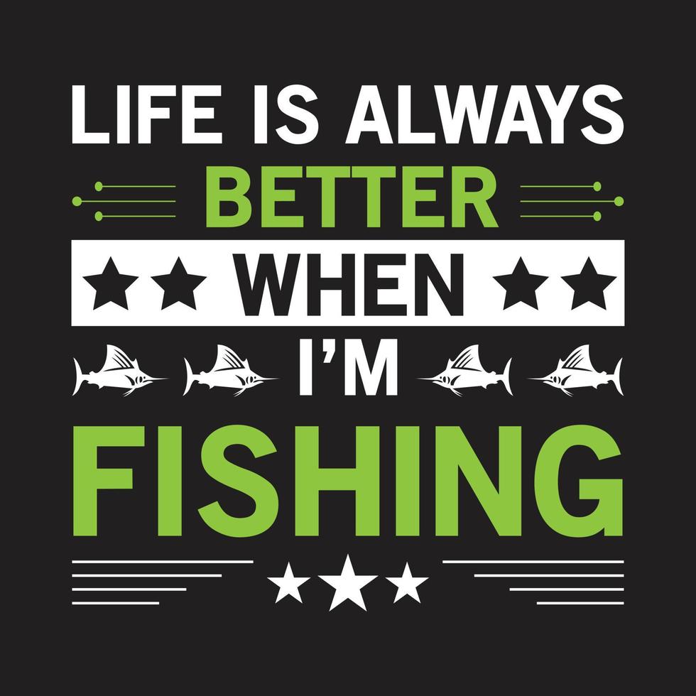 fishing t shirt design vector