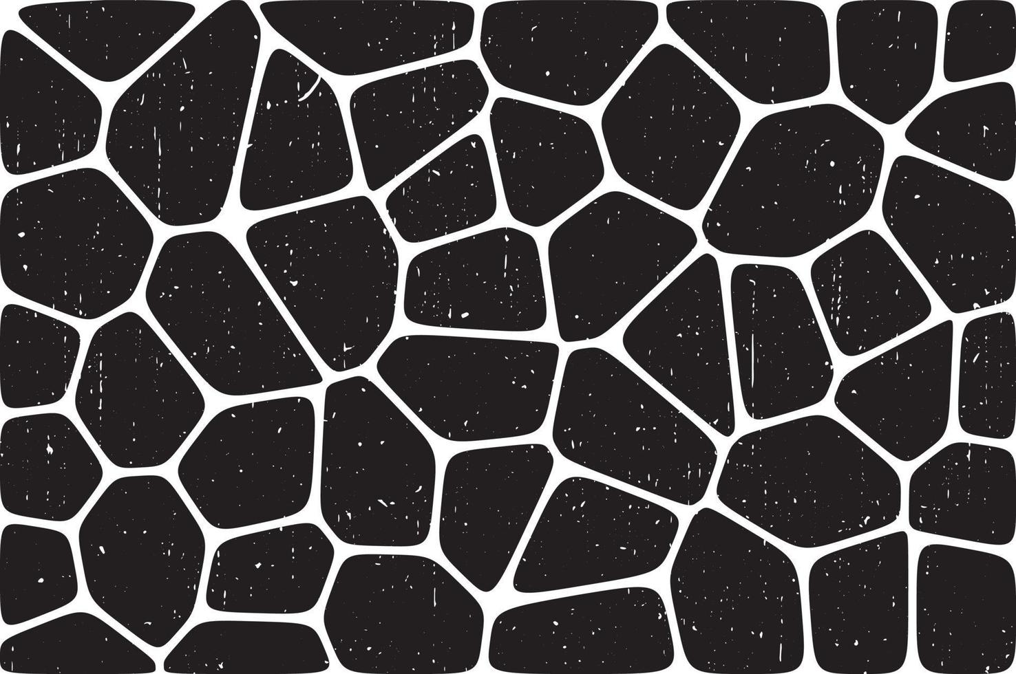 Abstract Voronoi Pattern Vector Backgrounds with Grunge Texture