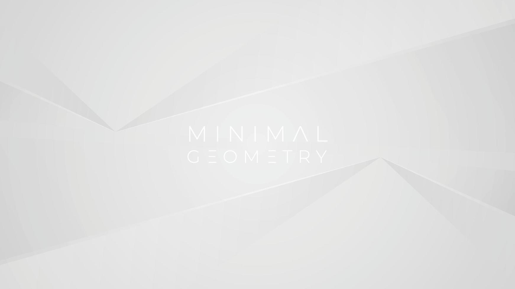 White and gray premium abstract background. Gradient geometry elements. Minimalist silver abstract background. vector