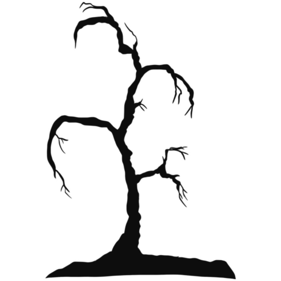 Halloween Horror Tree 11996536 PNG