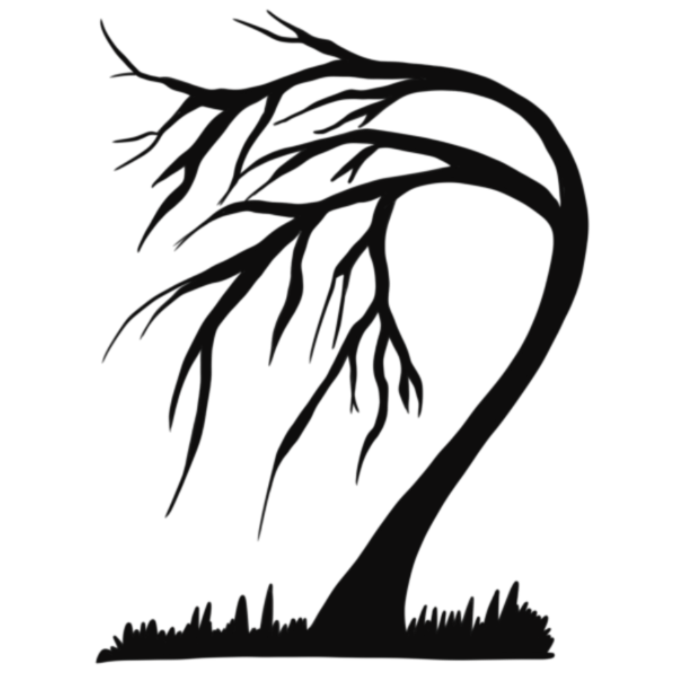 Halloween Horror Tree png