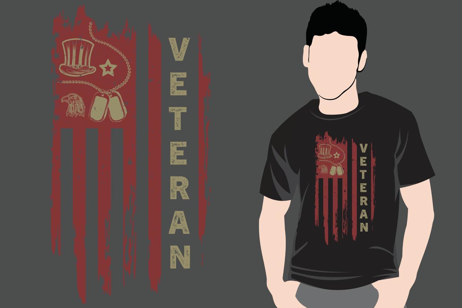 4th of july independence day usa flag tshirt design vector