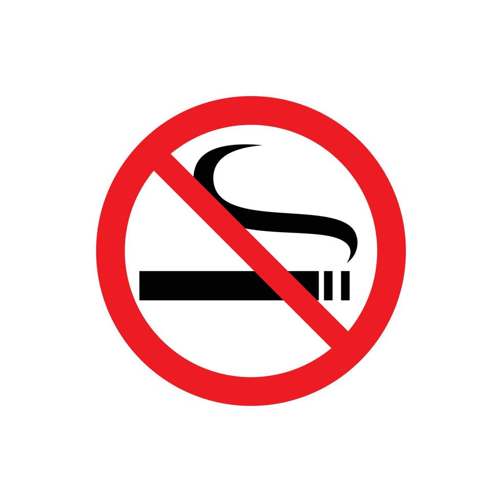 no smooking sign. no smooking sign vector illustration