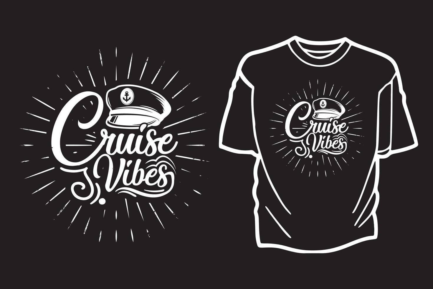 Cruise t shirt design retro vintage typography and lettering art illustration graphic vector