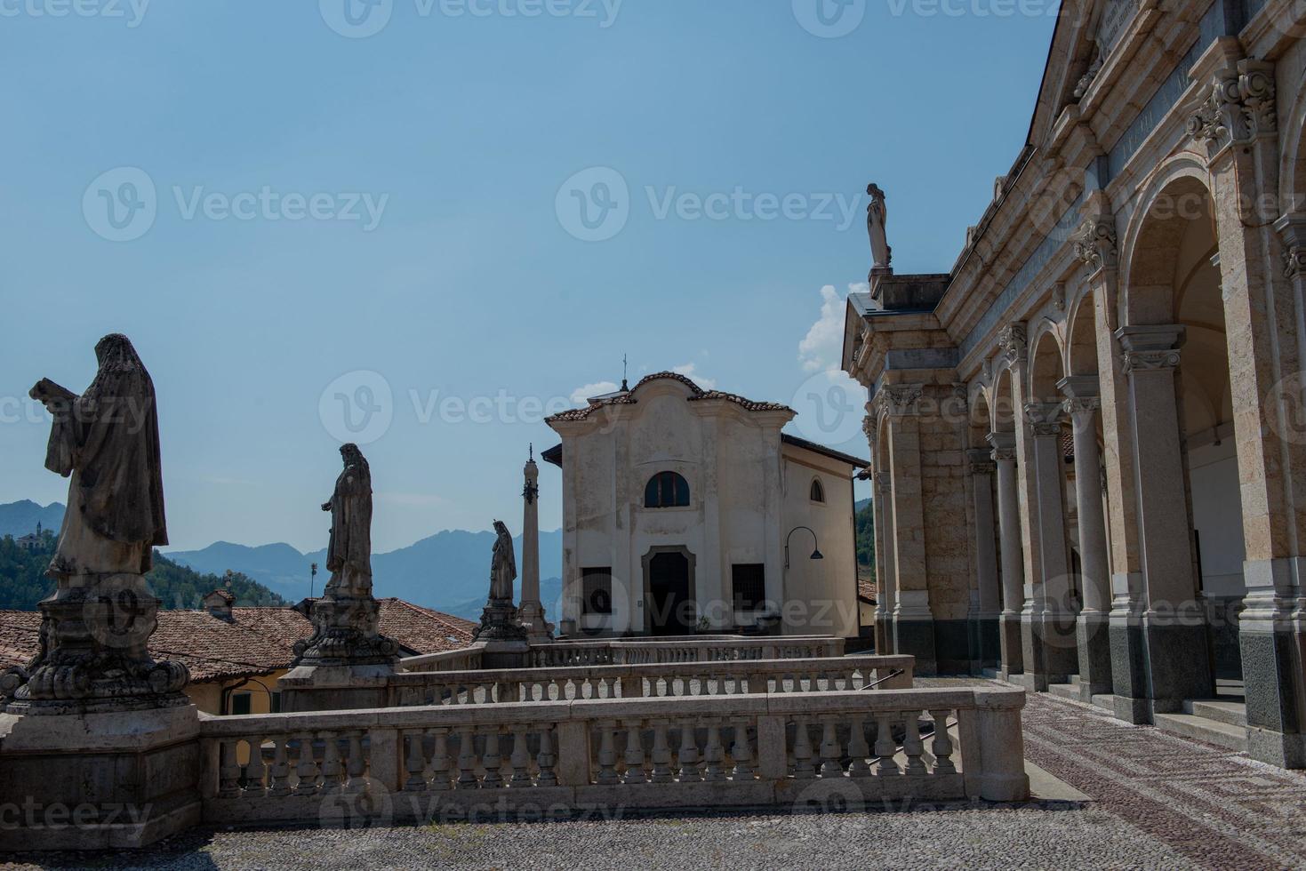 The basilica of Santa Maria Assunta in Clusone photo