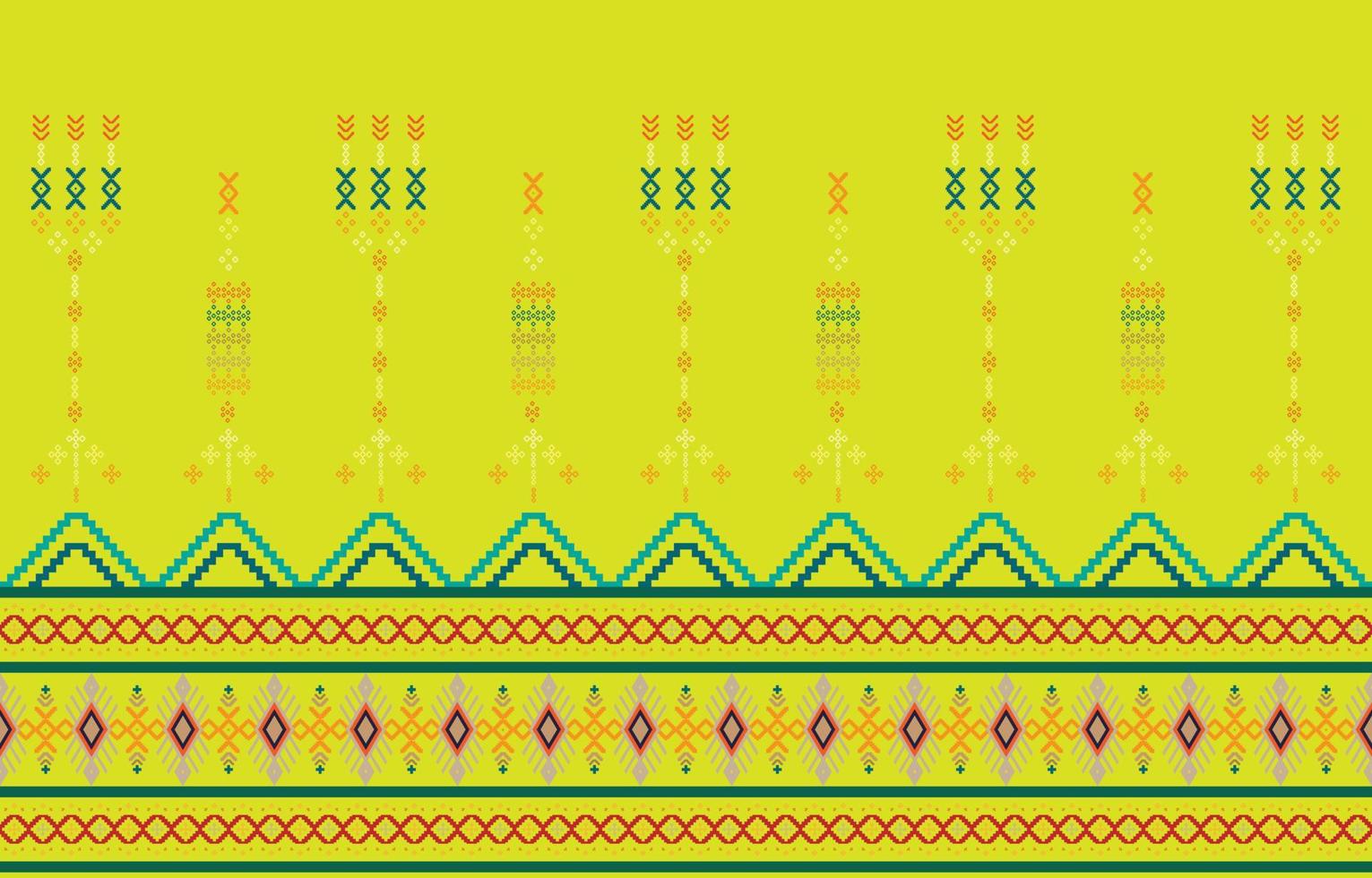 Geometric ethnic oriental pattern traditional Design for clothing, abstract geometric and tribal patterns, usage design local fabric patterns, and Design inspired by indigenous tribes vector
