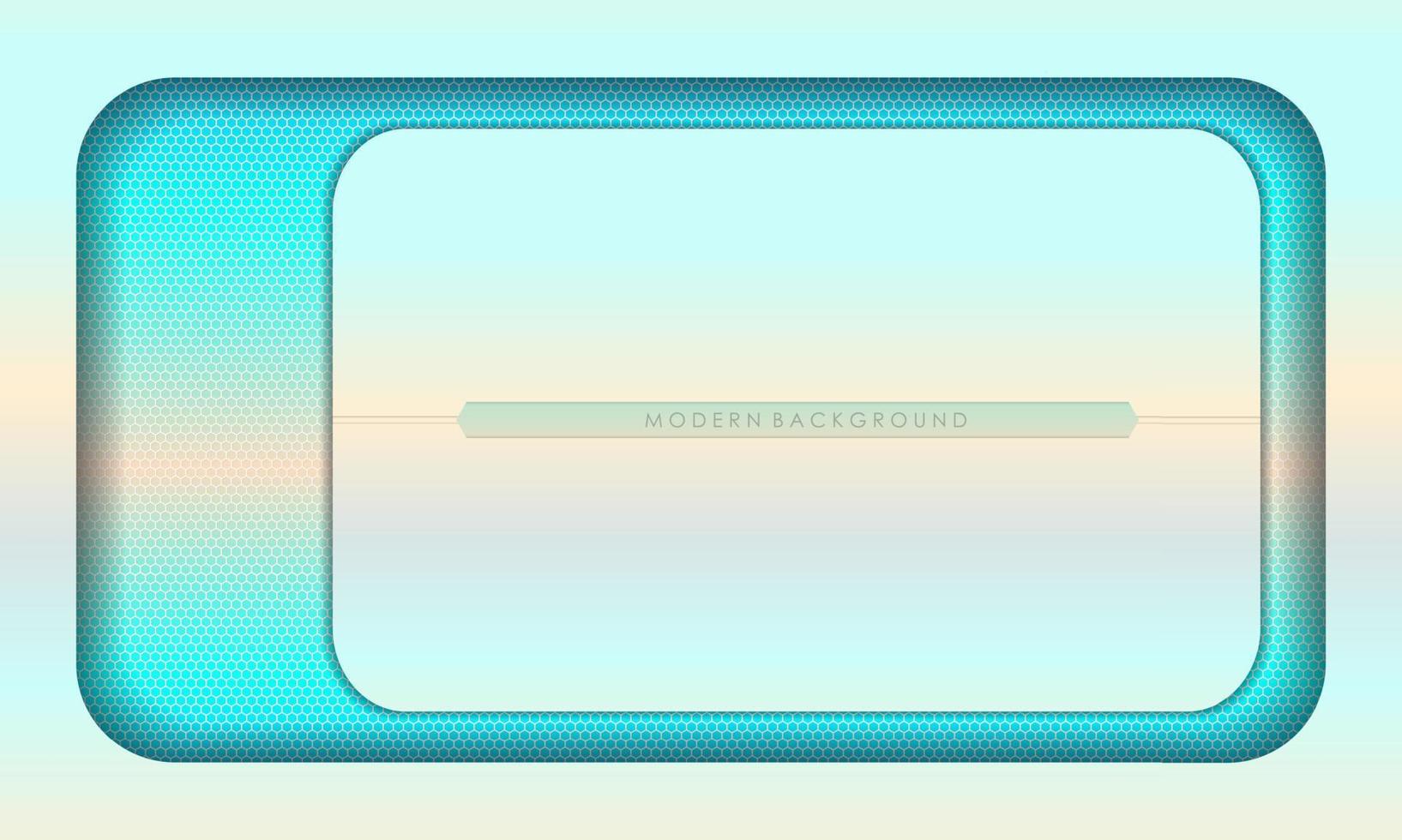 gradientes blanco y azul concepto de fondo moderno vector