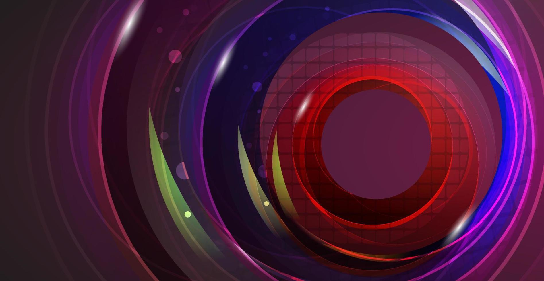 Abstract vortex funnel. Twisted grunge spirals. Concentric circles, black hole effect. vector