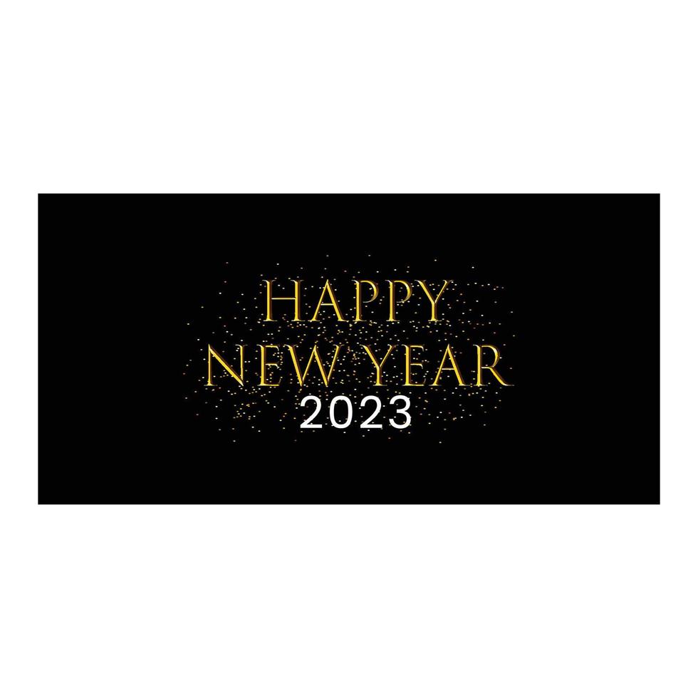 2023 happy new year background. banner with numbers date 2023. vector illustration