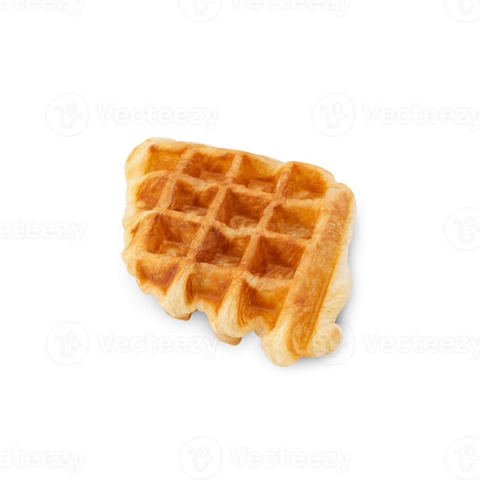 Croissant Waffle cutout, Png file