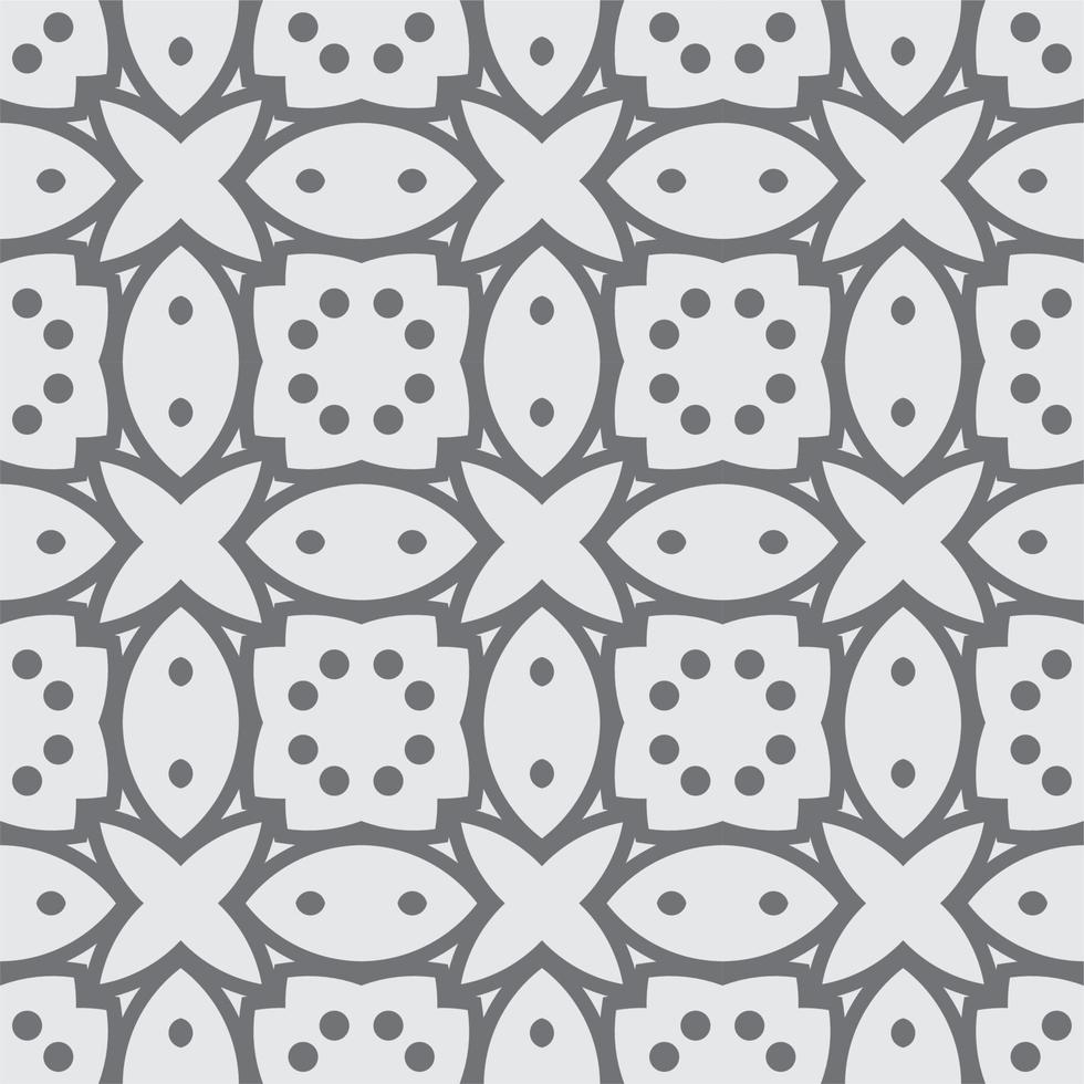 azulejos gris patrones diseño sin costuras en ilustración vectorial vector gratis