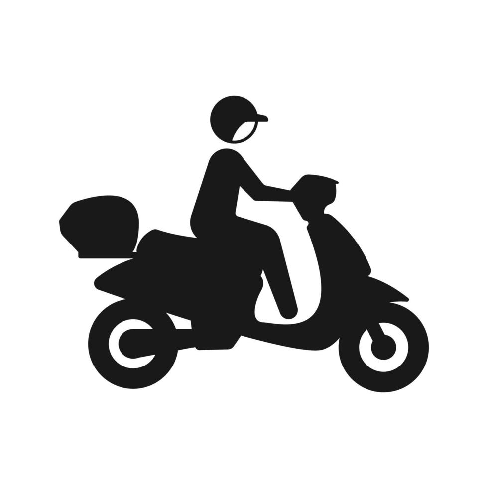 vector de diseño de icono de scooter