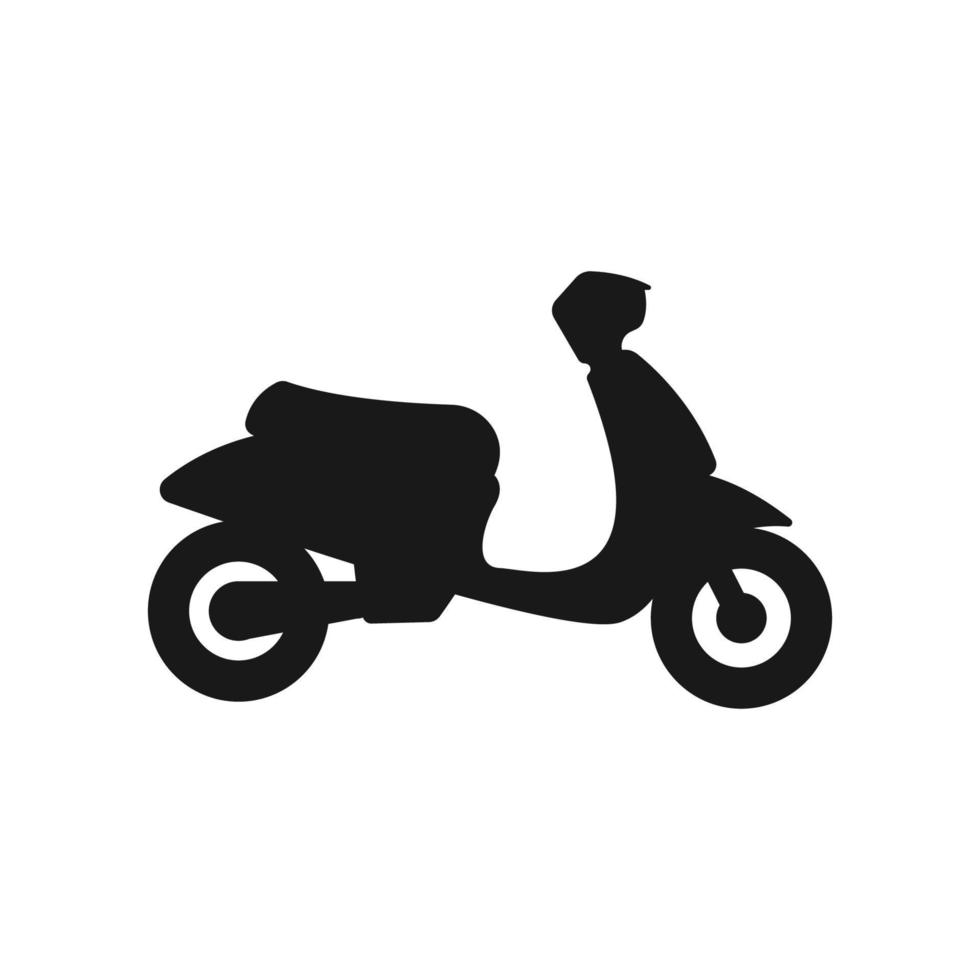 vector de diseño de icono de scooter