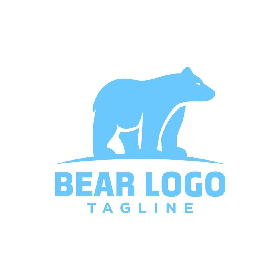 Wild Bear Logo vector template