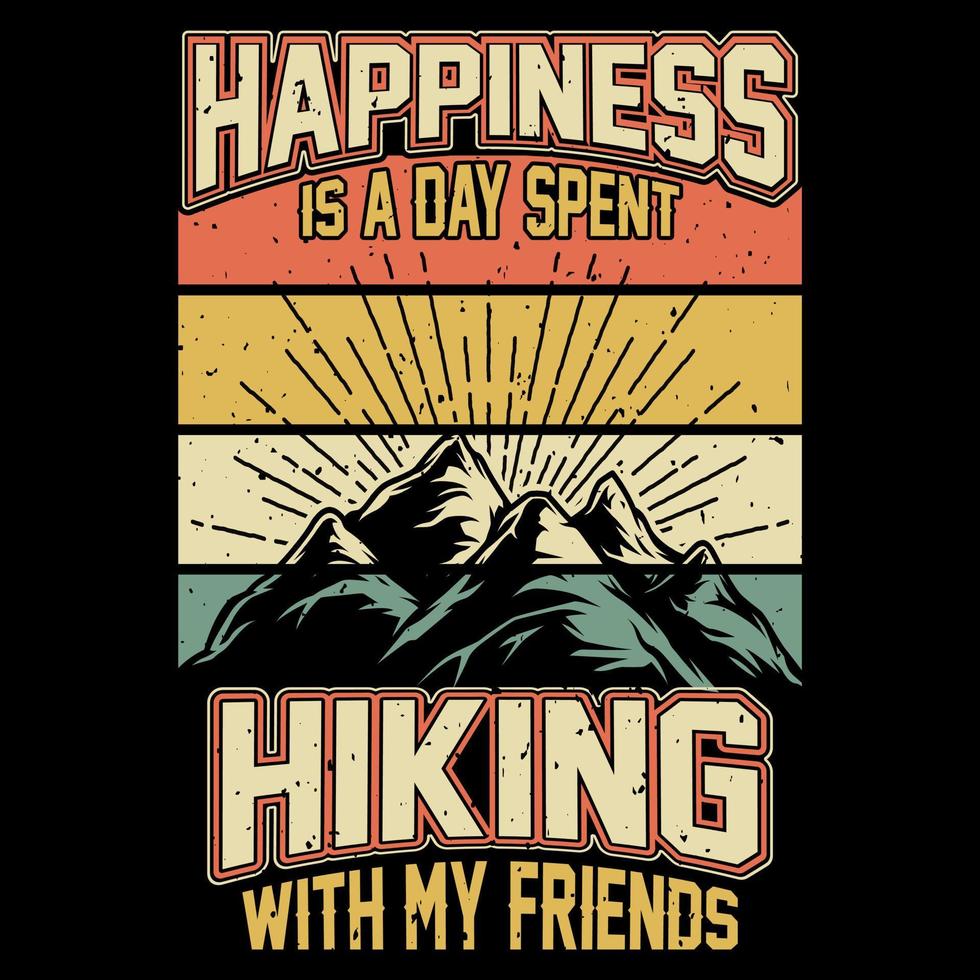 Hiking t shirt design, bundle, elements, beer vector, illustration vector