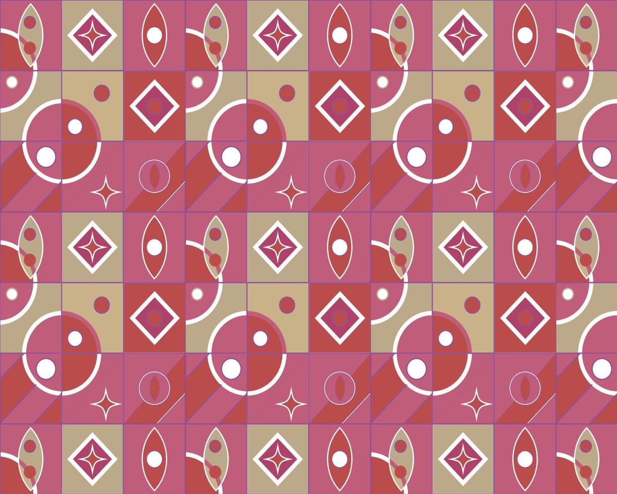 abstract geometric pattern. with color. suitable for background use vector