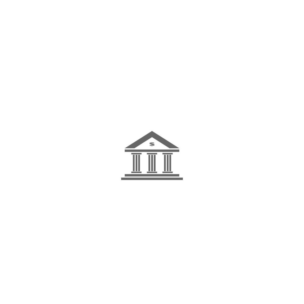 financial center logo design vector illustration