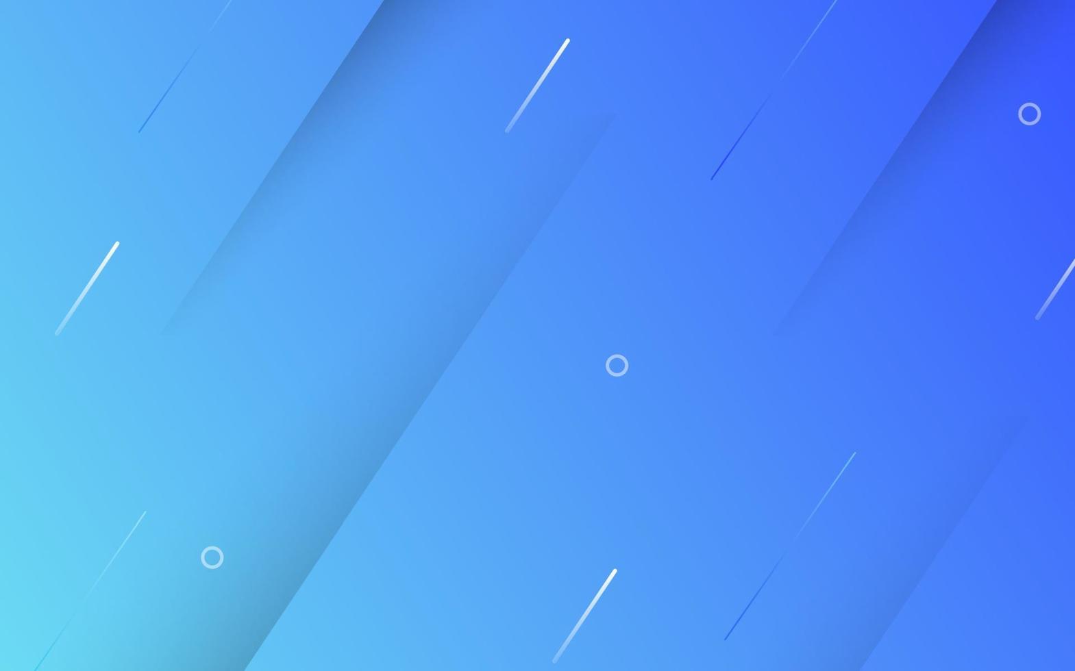 Abstract gradient blue modern design background vector