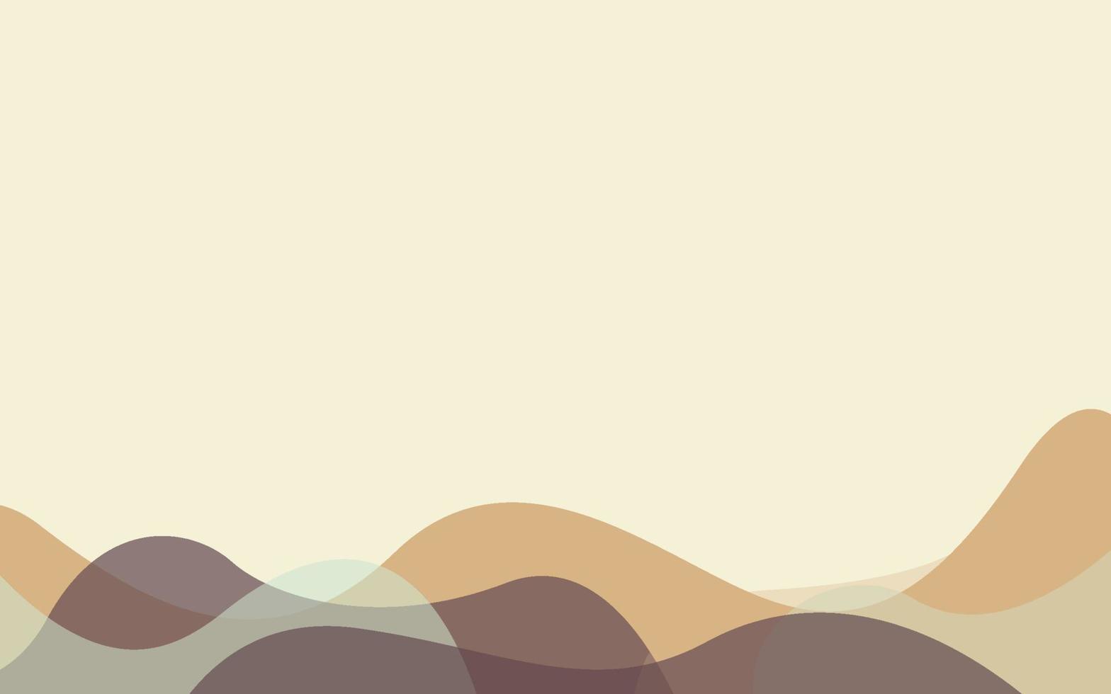 fondo plano de forma de onda abstracta vector