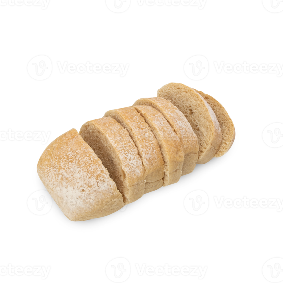 Ciabatta Bread cutout, Png file