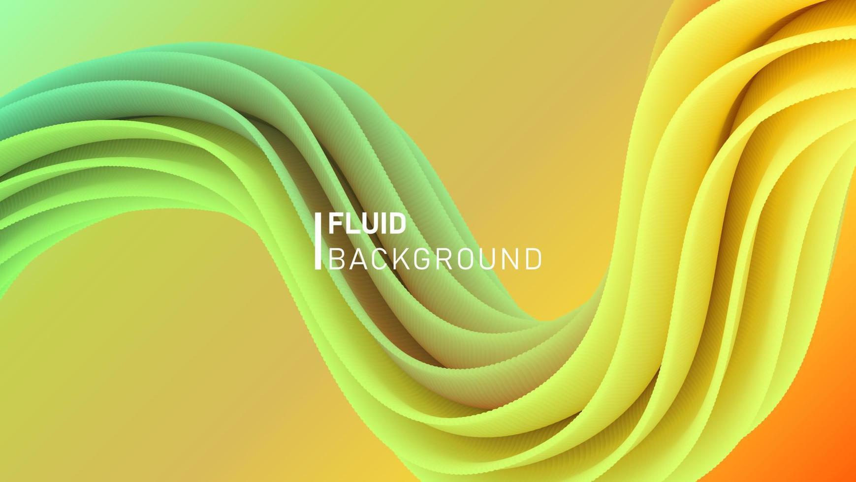 Modern colorful fluid background vector