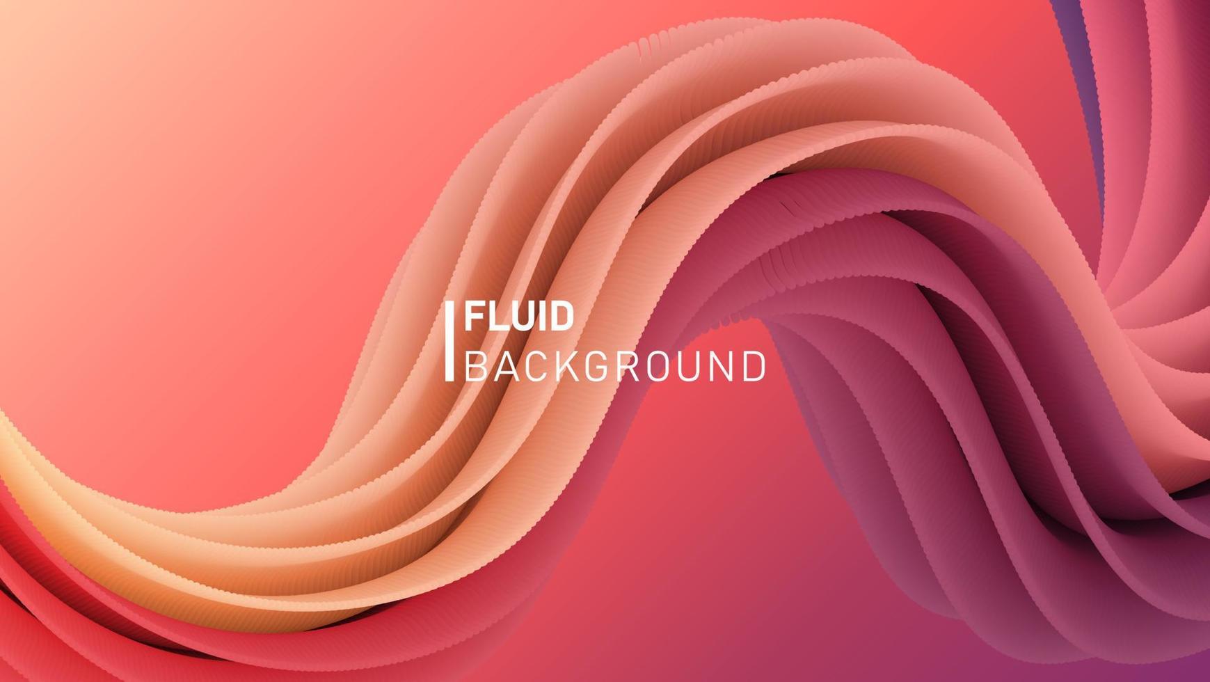 Modern colorful fluid background vector