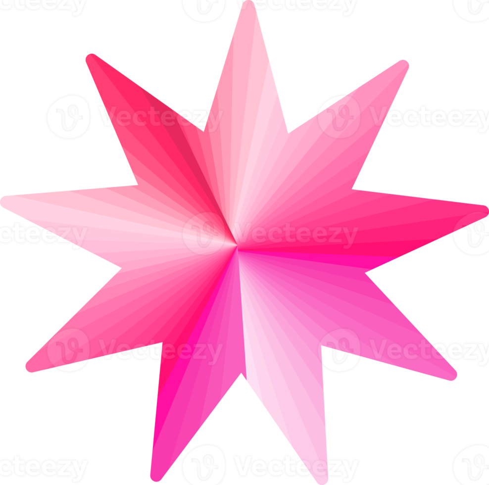 Stars sticker label frame for decorative png