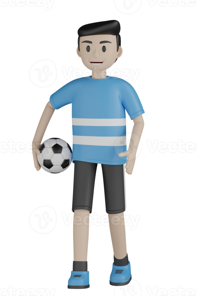 3d isolierter mann, der sportliche tätigkeit ausübt png