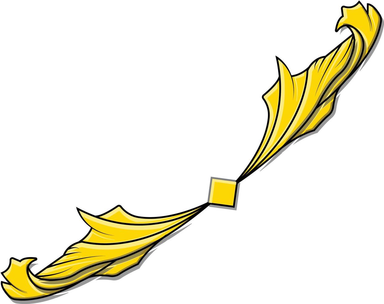 logotipo de adorno de hoja vector