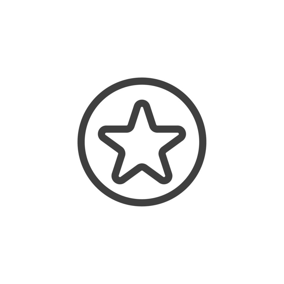 Vector sign of The award symbol is isolated on a white background. award icon color editable.