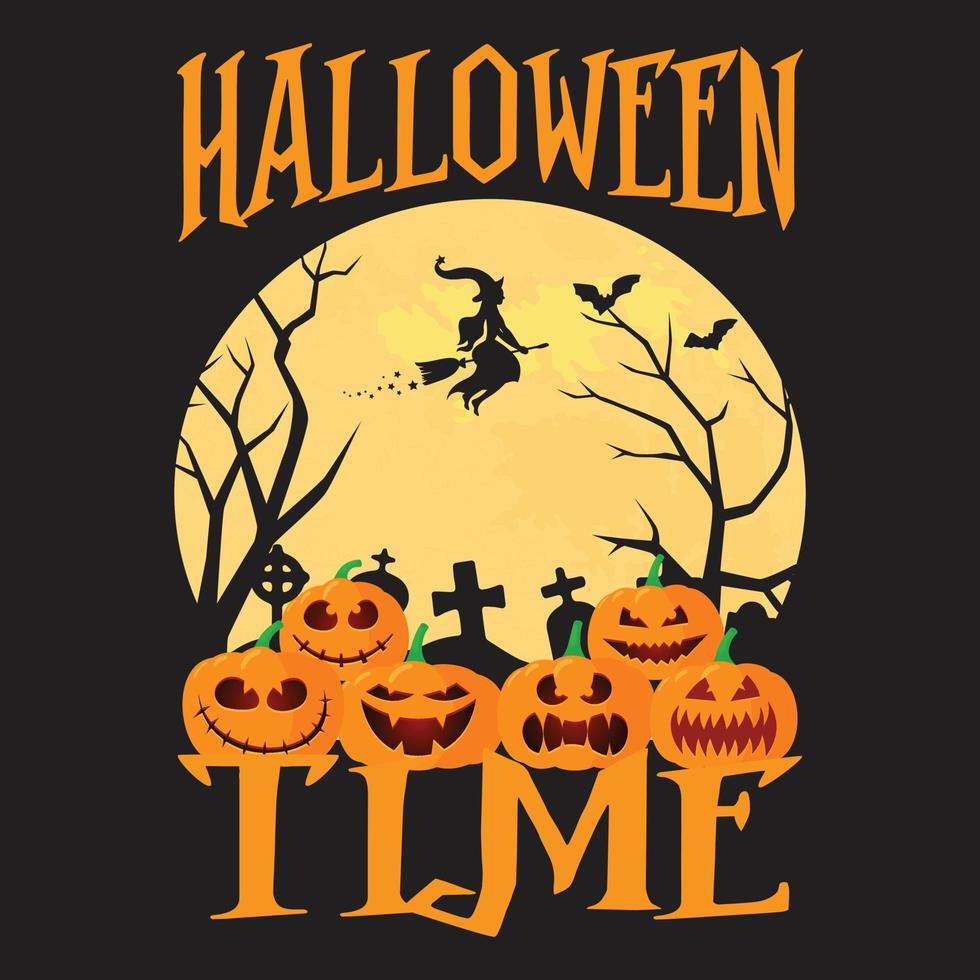 Halloween t shirt vector