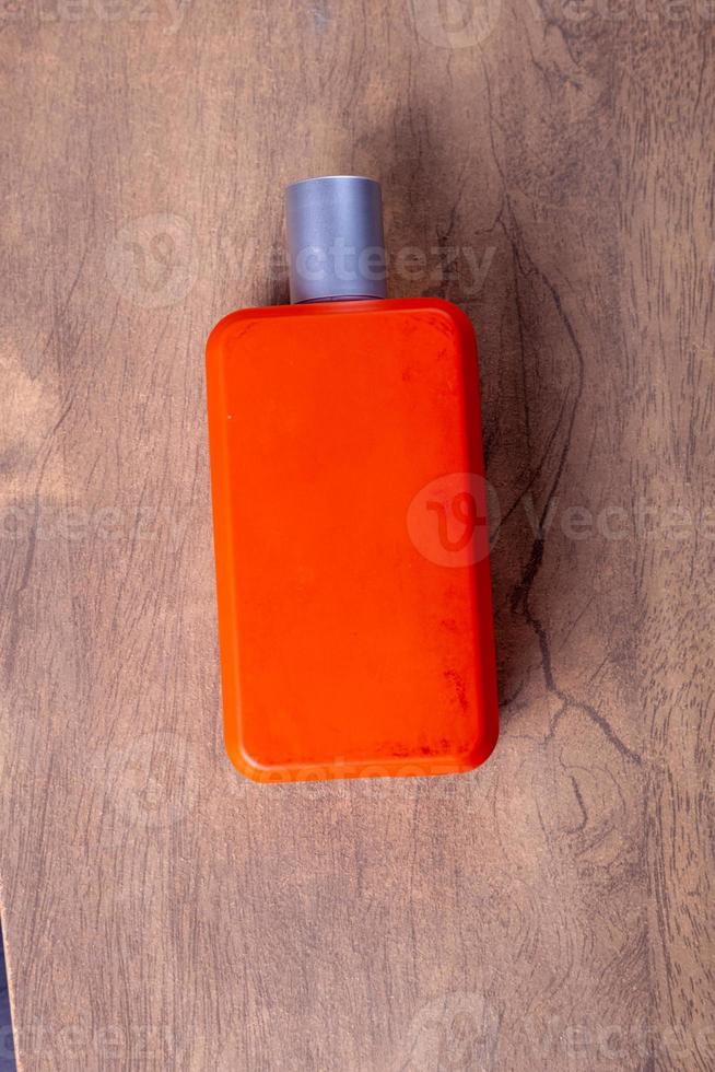 concept bottle perfume photo