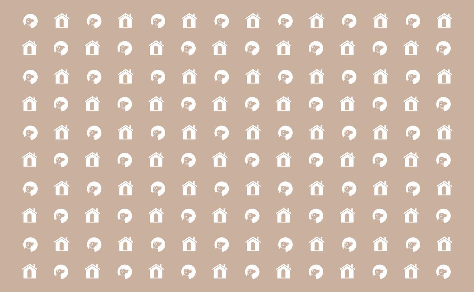 Dog template Background design vector