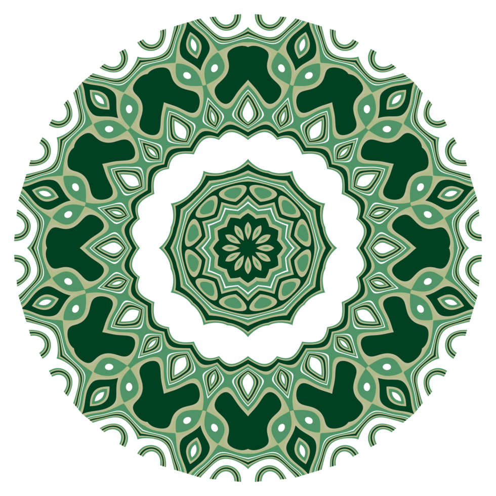 Mandala pattern ornament png