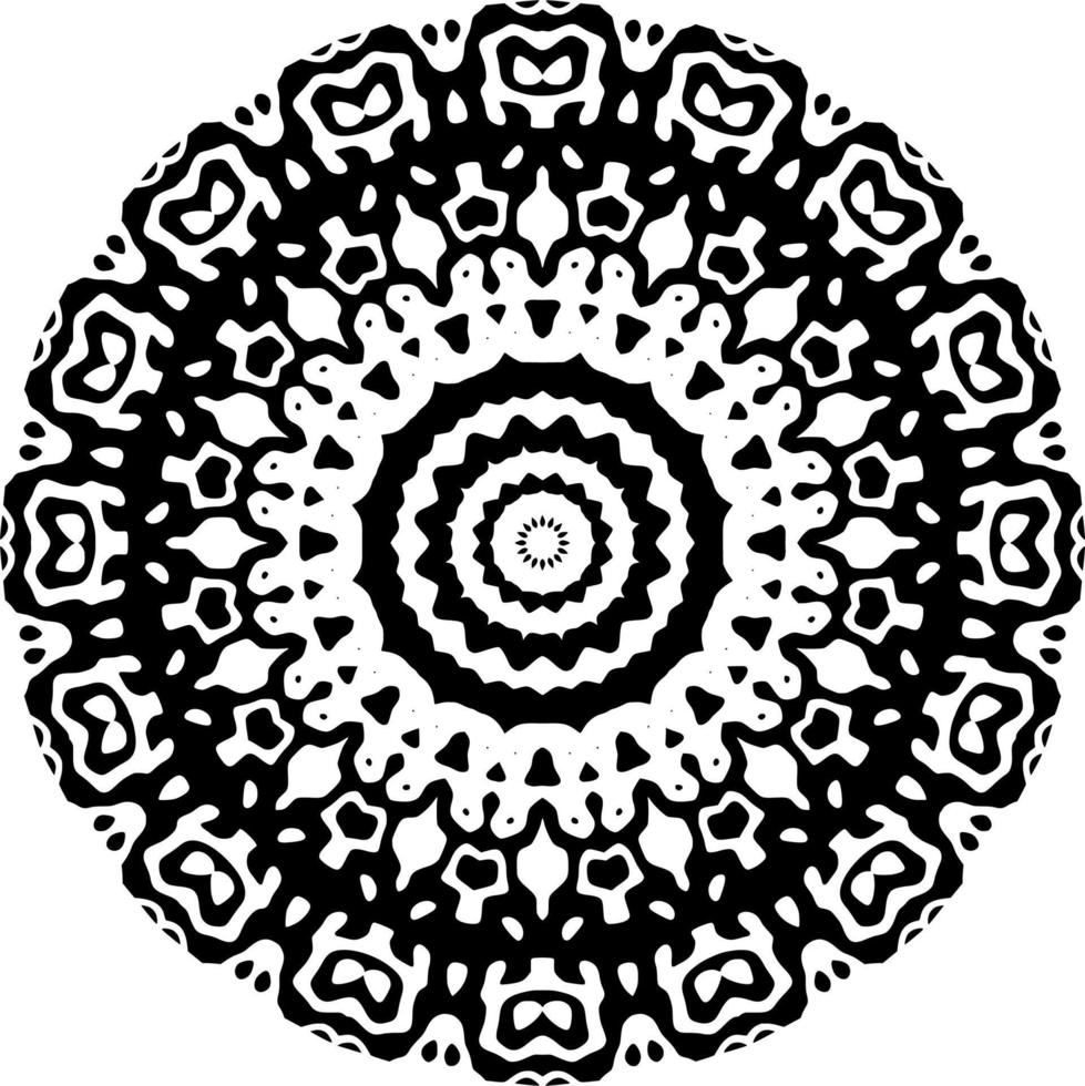 Mandala pattern decoration vector