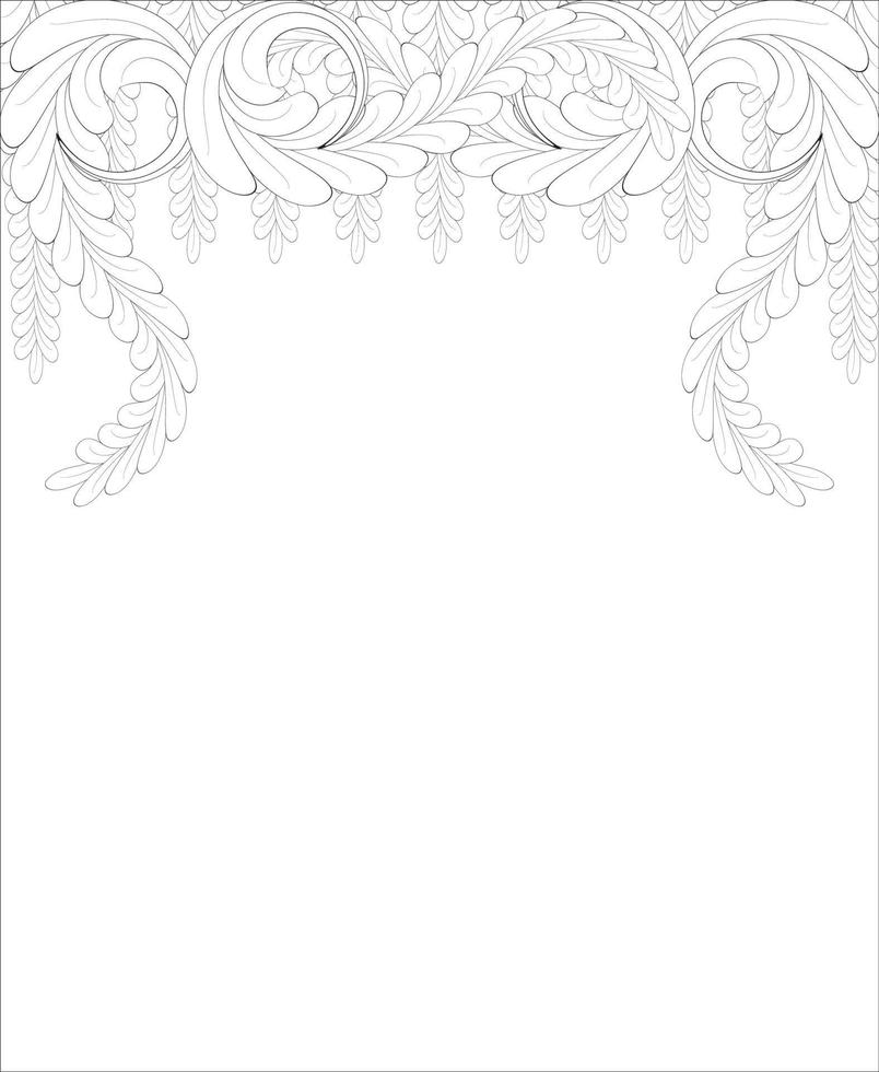 background coloring page vector
