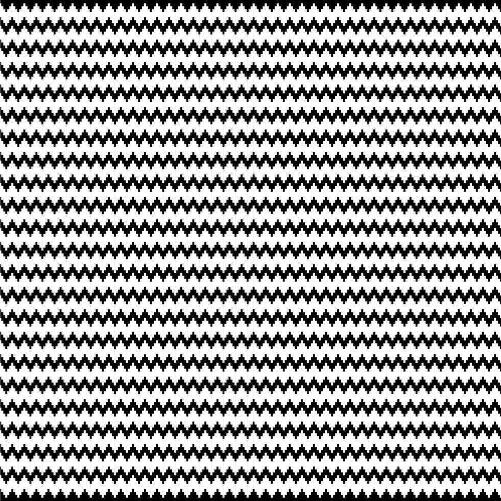 Seamless Zig Zag Motifs Pattern. Contemporary Decoration for Interior, Exterior, Carpet, Textile, Garment, Cloth, Silk, Tile, Plastic, Paper, Wrapping, Wallpaper, Background, Ect. Vector