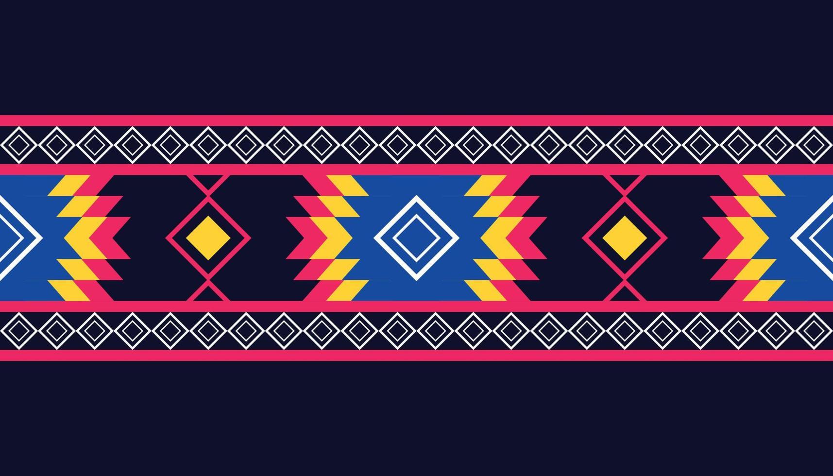 Geometric ethnic pattern background. Pattern for wallpaper, carpet, wrapping, fabric, textile vector