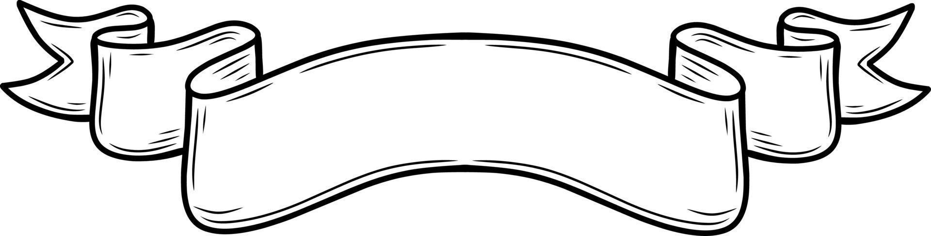 line art ribbon 12001801 Vector Art at Vecteezy